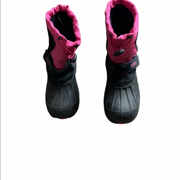Girls size 2 Totes Winter boots - Picture 2 of 5